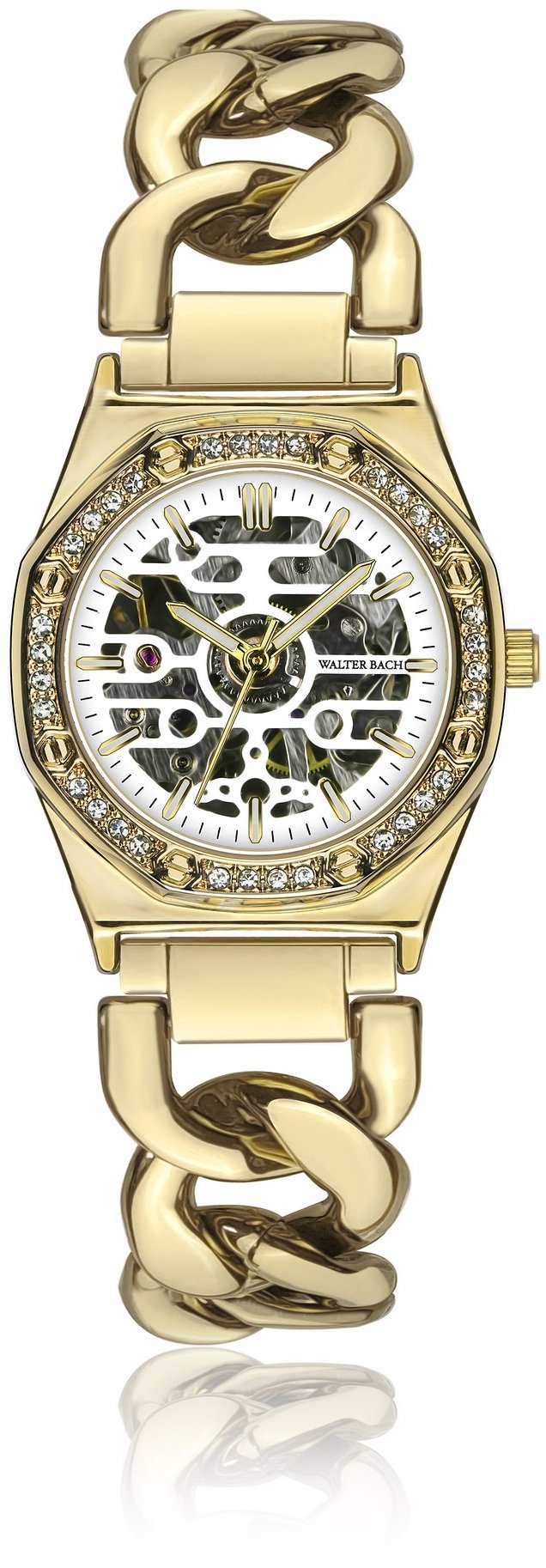 Walter Bach Dámske hodinky okrúhle WEA-5618GQ