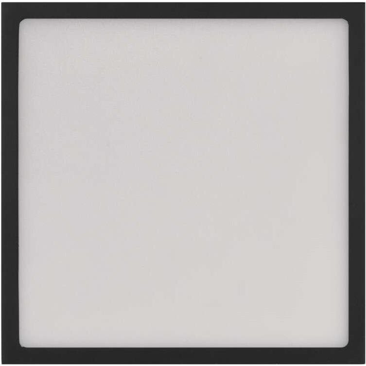 EMOS LED svietidlo NEXXO čierne, 22,5 × 22,5 cm, 21 W, teplá/neutrálna biela