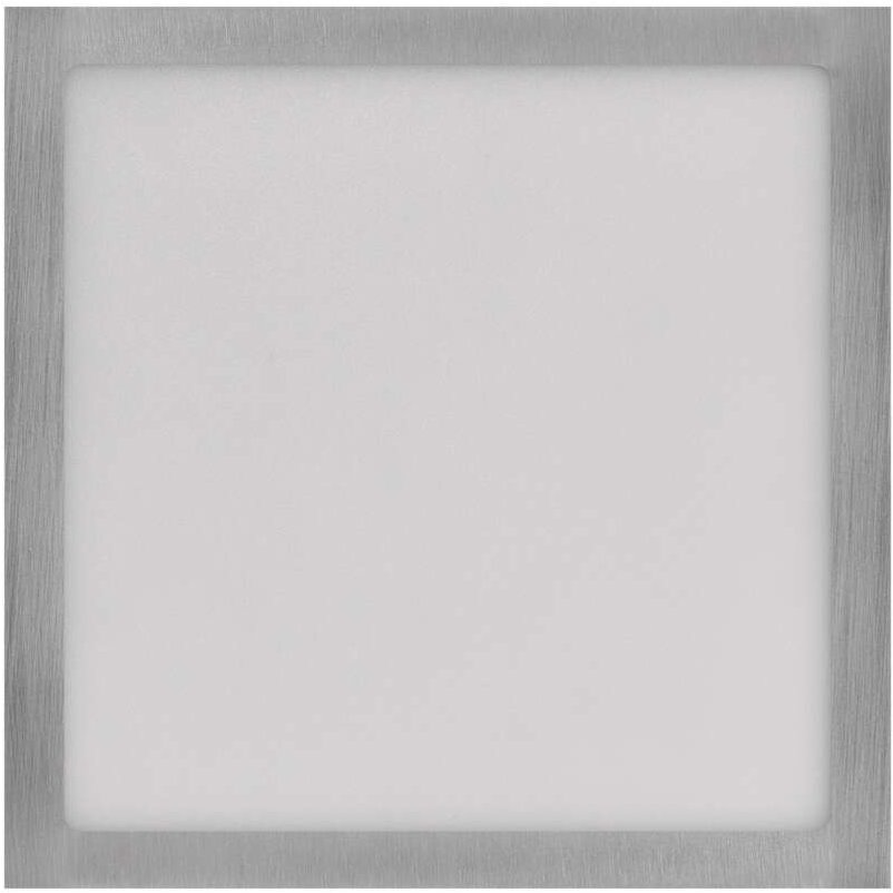 EMOS LED svietidlo NEXXO brúsený nikel, 17 × 17 cm, 12,5 W, teplá/neutrálna biela