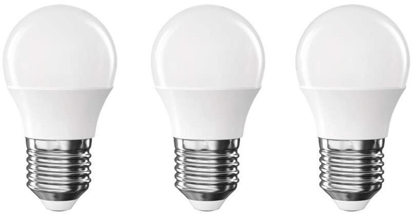 EMOS Classic Mini Globe, E27, 4,2 W (40 W), 470 lm, teplá biela, 3 ks