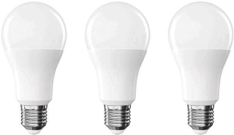 EMOS Classic A60, E27, 13 W (100 W), 1521 lm, teplá biela – balenie 3 ks