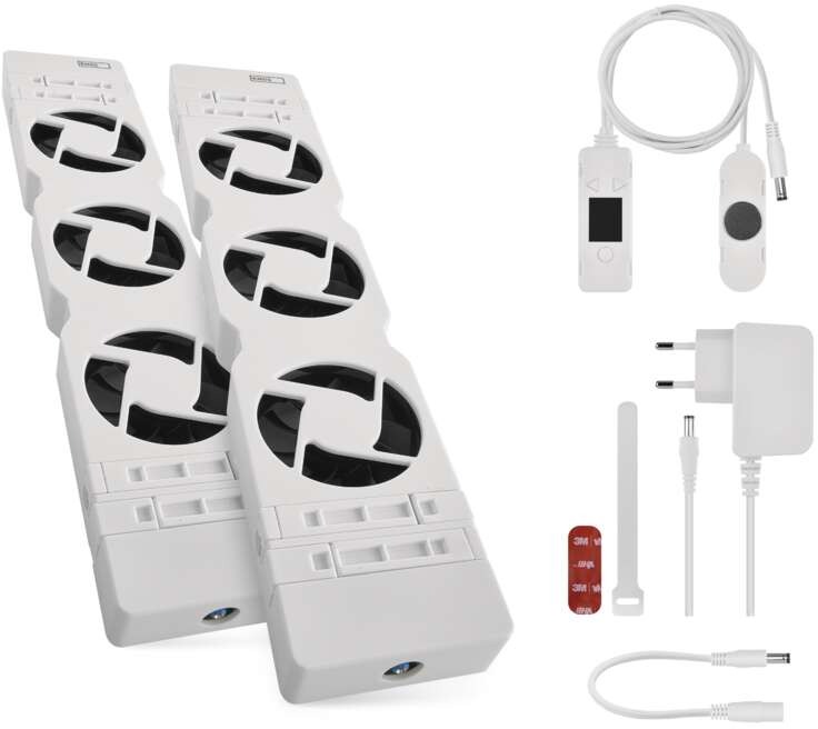 EMOS pod radiátor DUO, biely