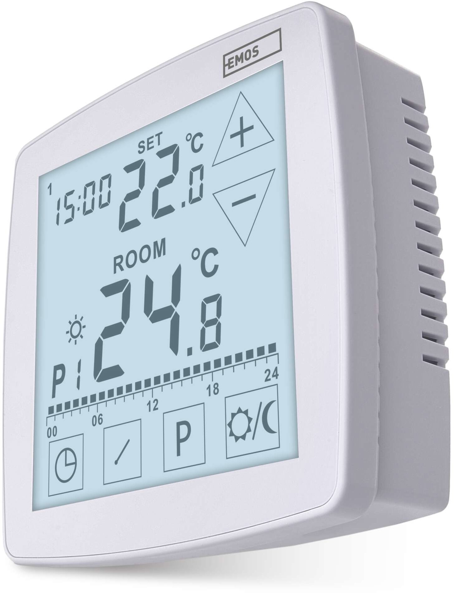 EMOS P56A01 OpenTherm, izbový + podlahový, programovateľný, drôtový