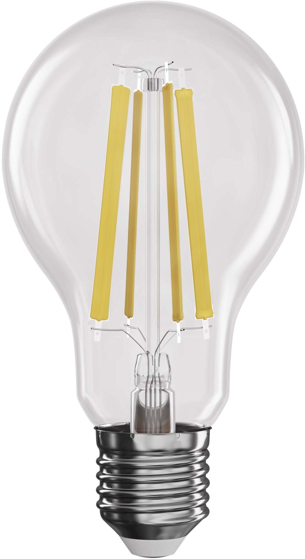 EMOS Filament A60, E27, 11 W (100 W), 1521 lm, teplá biela, stmievateľná