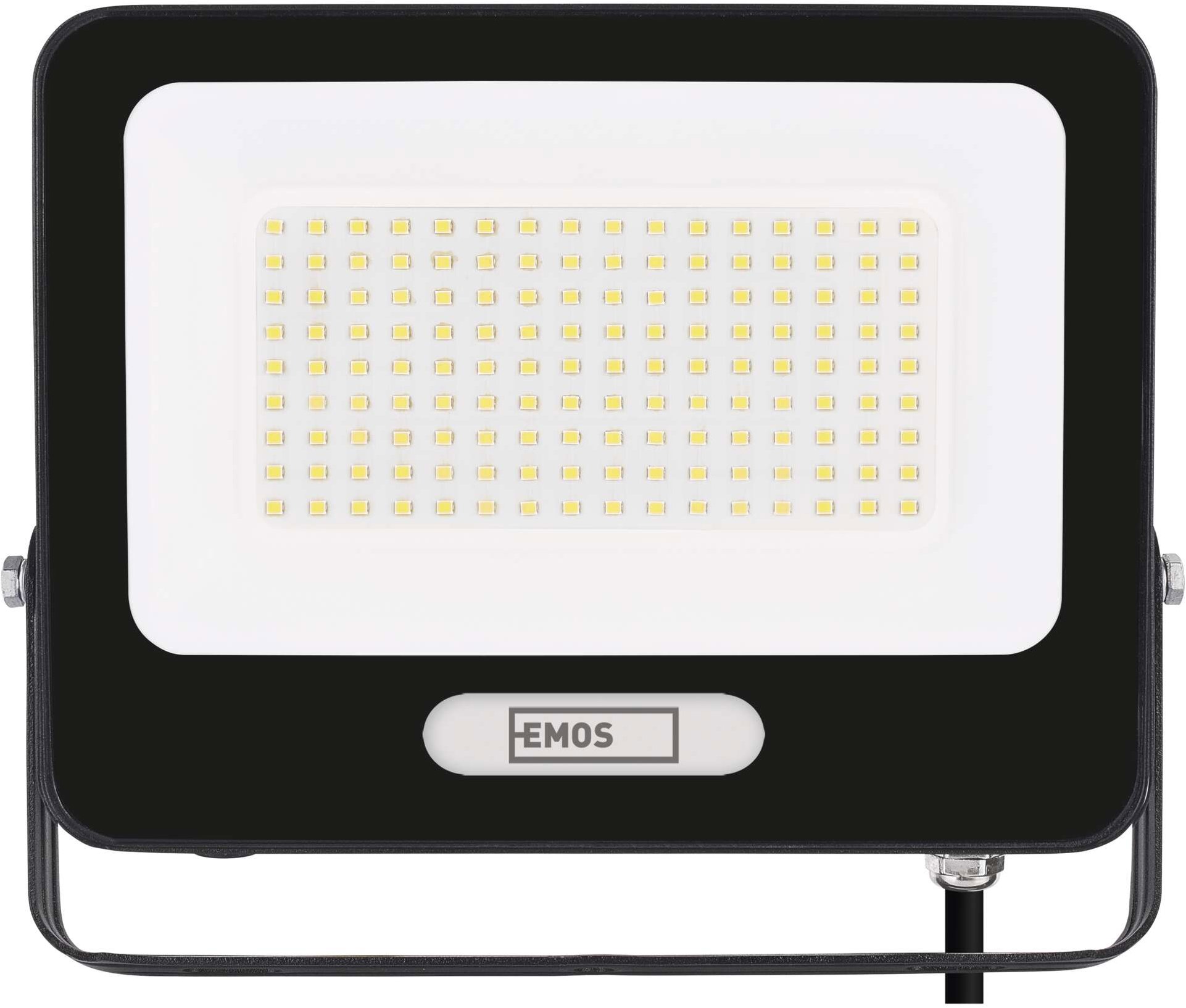 EMOS GLARO 100 W, čierny, IP65, 10000 lm, neutrálna biela