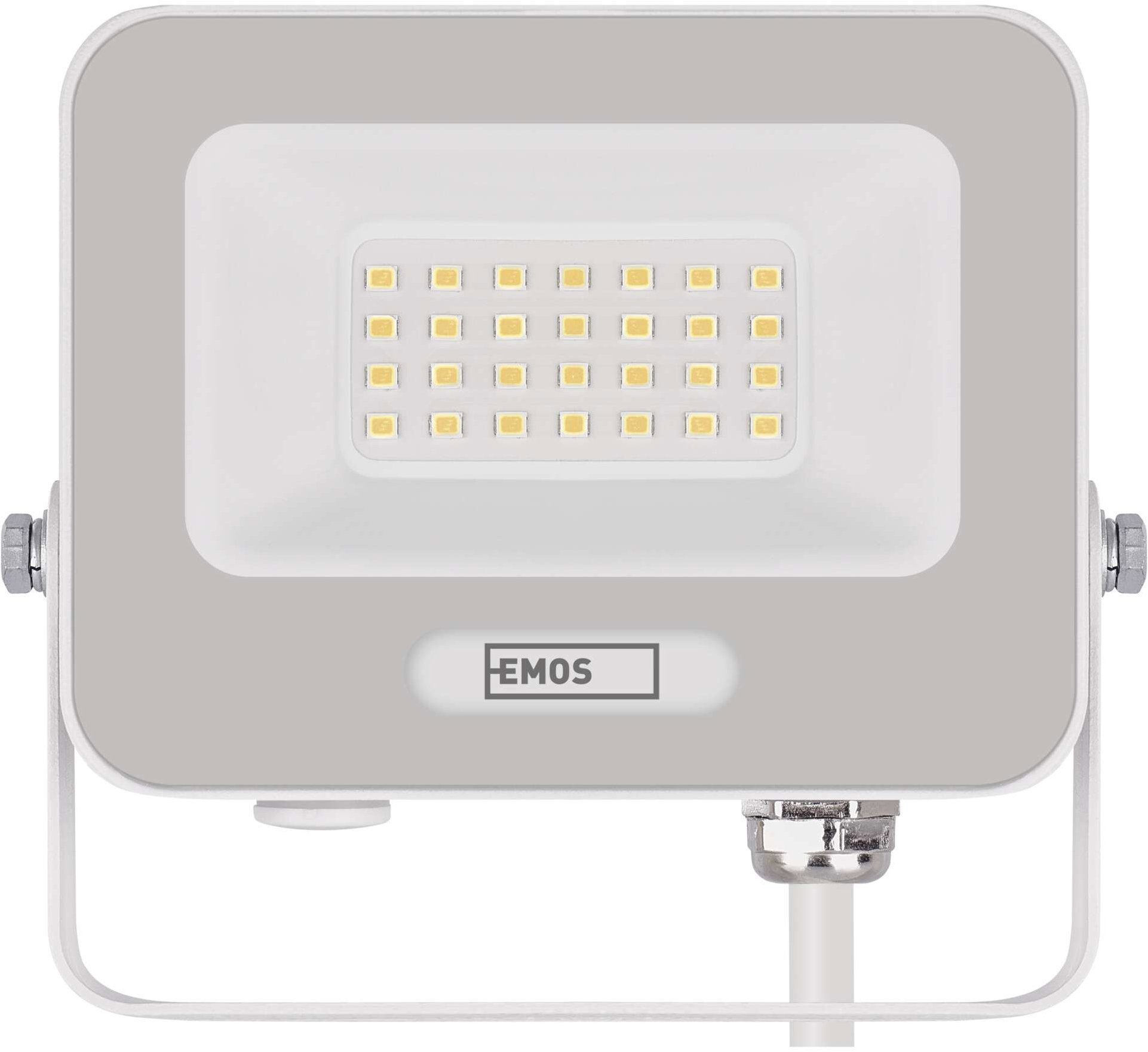 EMOS GLARO 20 W, biely, IP65, 2000 lm, neutrálna biela