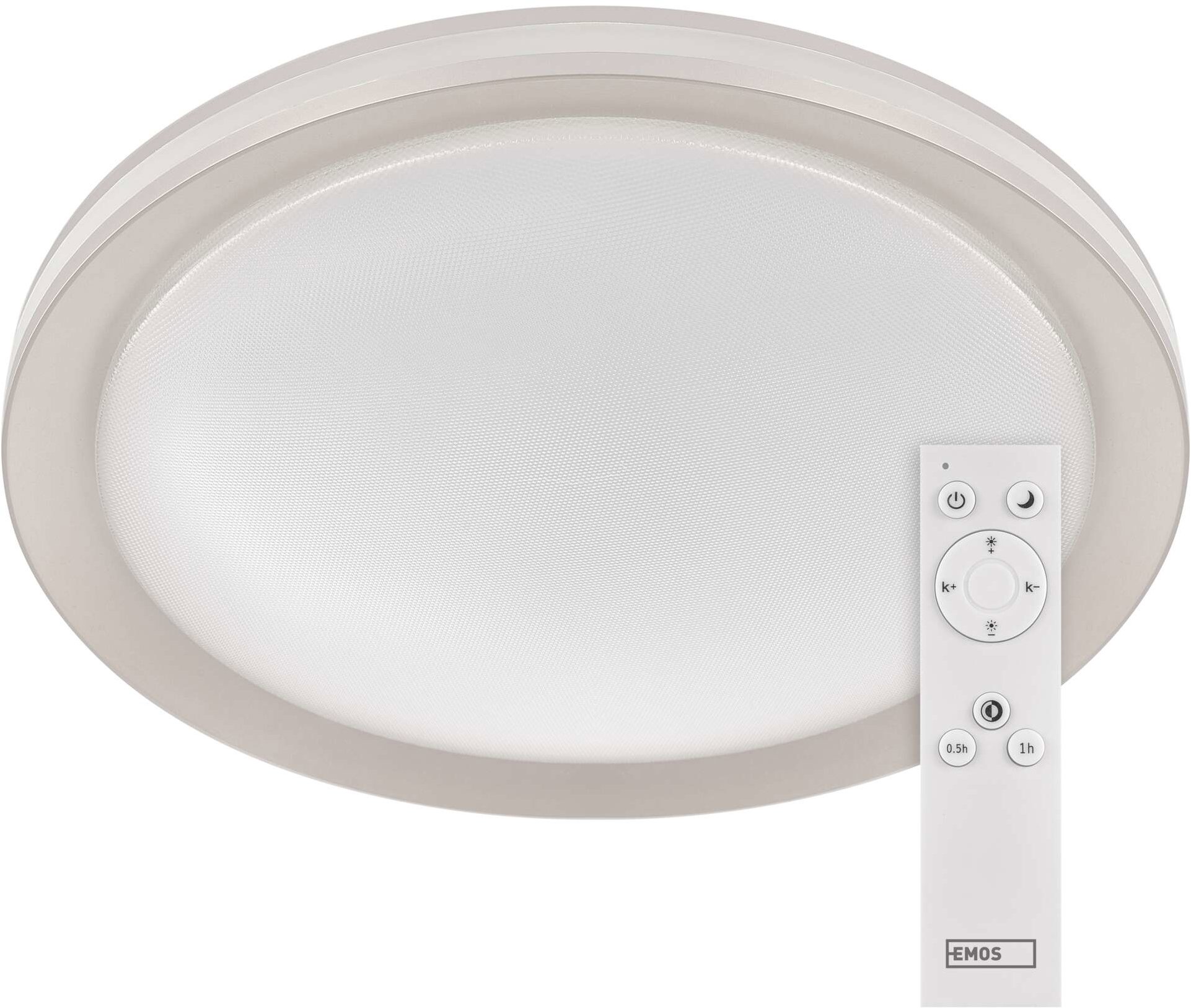 EMOS SABI LED 40 cm, 30 W, teplá – studená biela, stmievateľné s ovládačom
