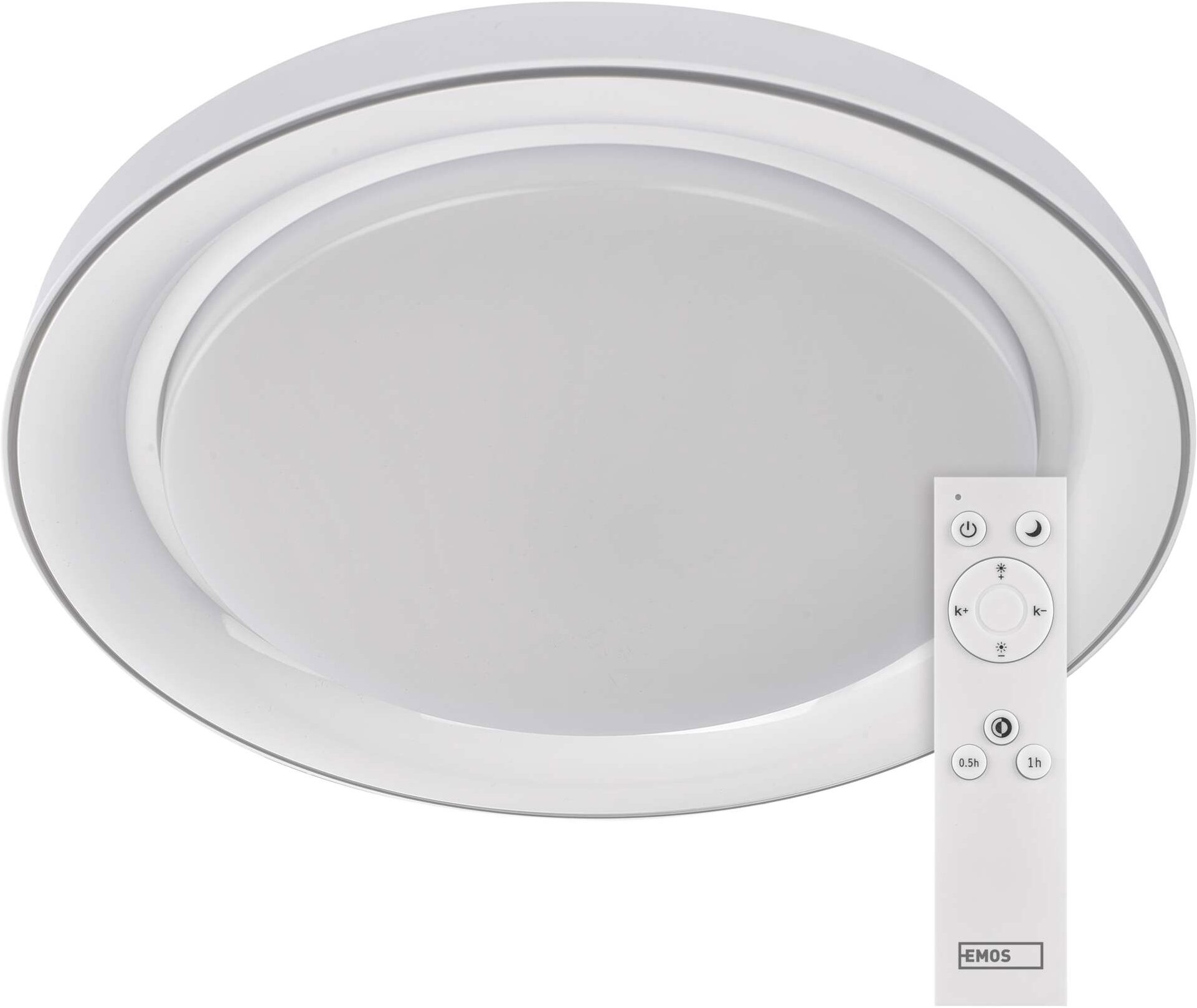 EMOS REMI LED 51 cm, 45 W, teplá – studená biela, stmievateľné s ovládačom