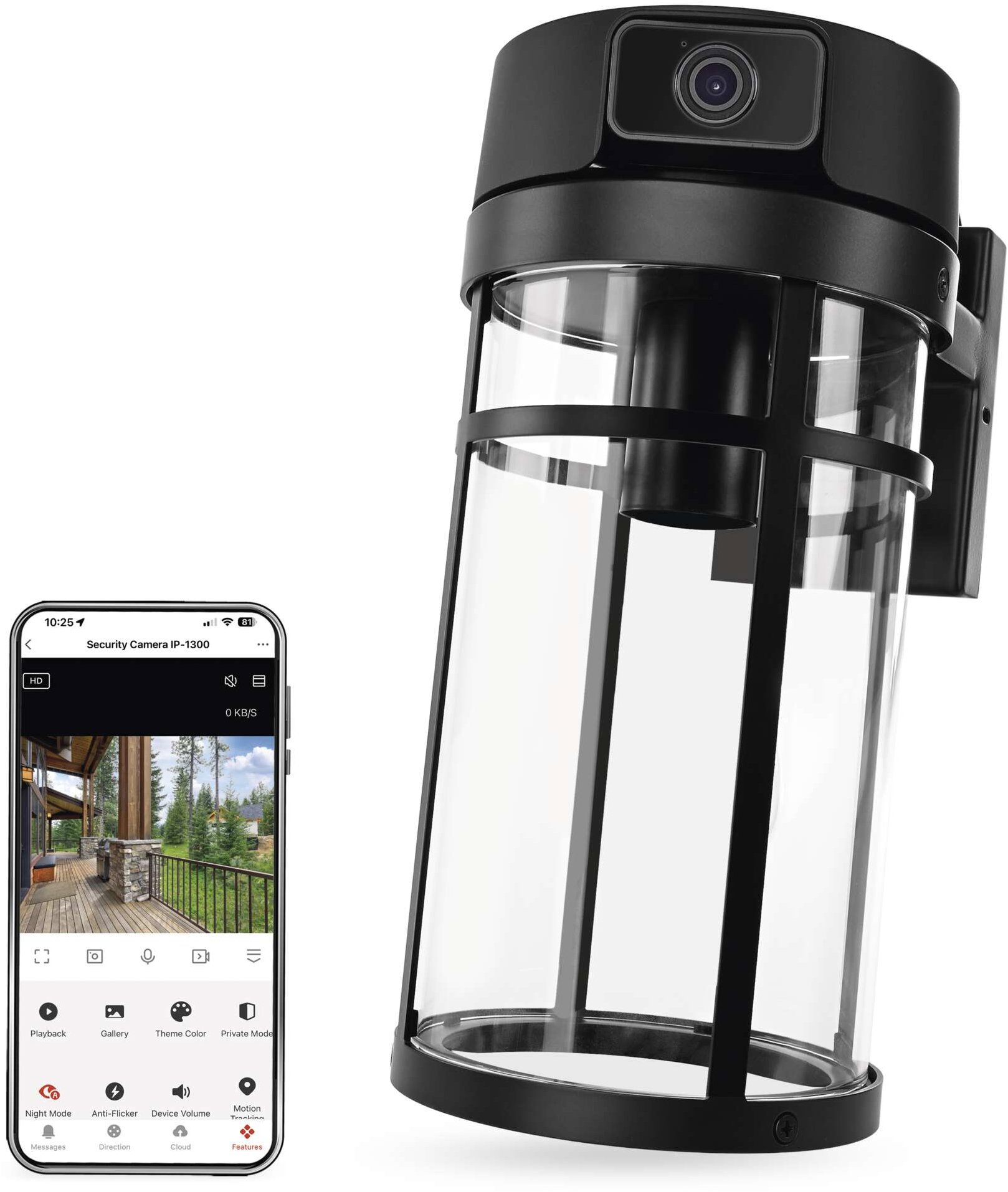 EMOS GoSmart IP-1300 LANTERN se solárním panelem