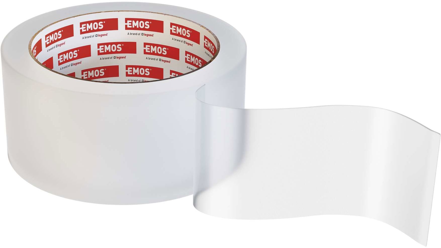 EMOS Opravná lepící páska na polykarbonát a sklo, 25 m × 50 mm, průhledná