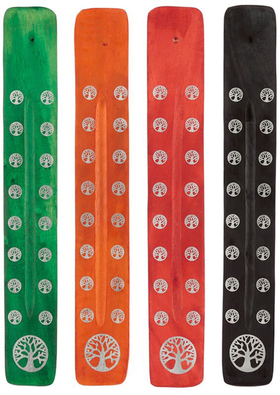 Empt Stojanček na vonné tyčinky Strom života – mix farieb