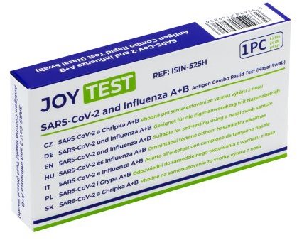 JoyTest 3v1 respirační multitest (Chřipka A+B/Covid) 1ks