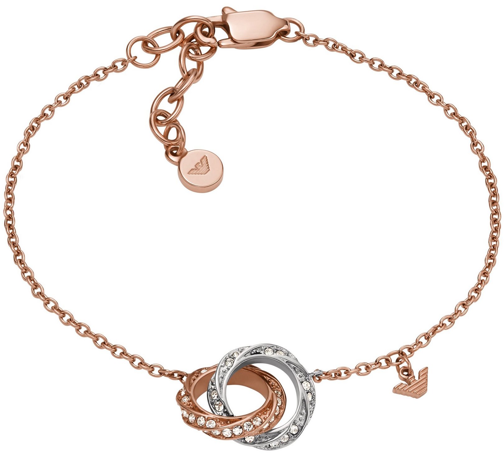 Emporio Armani dámsky náramok oceľový EGS3005221