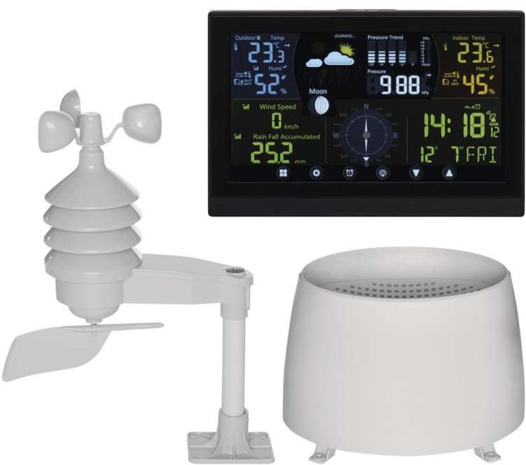 EMOS E6016 bezdrôtová profi s anemometrom