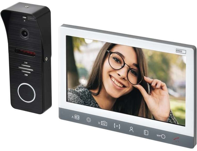 EMOS Sada videotelefónu EMOS EM-10AHD s ukladaním snímok