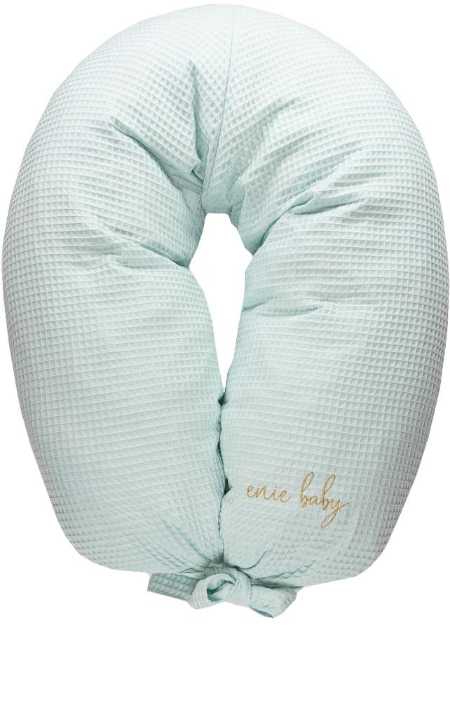 ENIE BABY Dojčiaci vankúš VAFLOVÝ – svetlomodrý