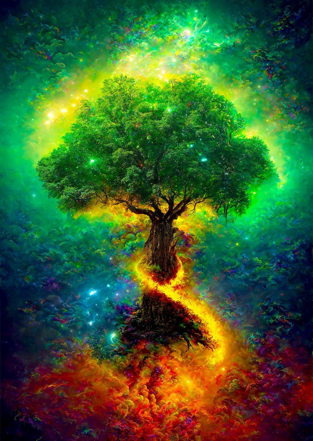 ENJOY Puzzle Severský strom života 1000 dielikov
