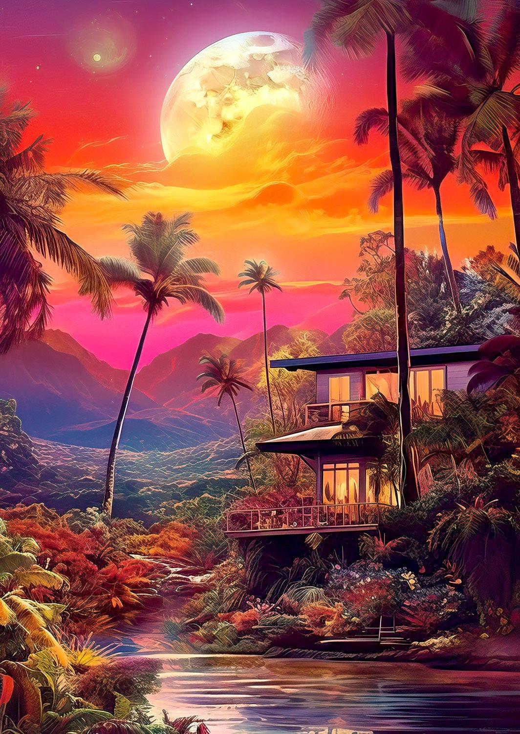 ENJOY Puzzle Pôvabný súmrak 1000 dielikov