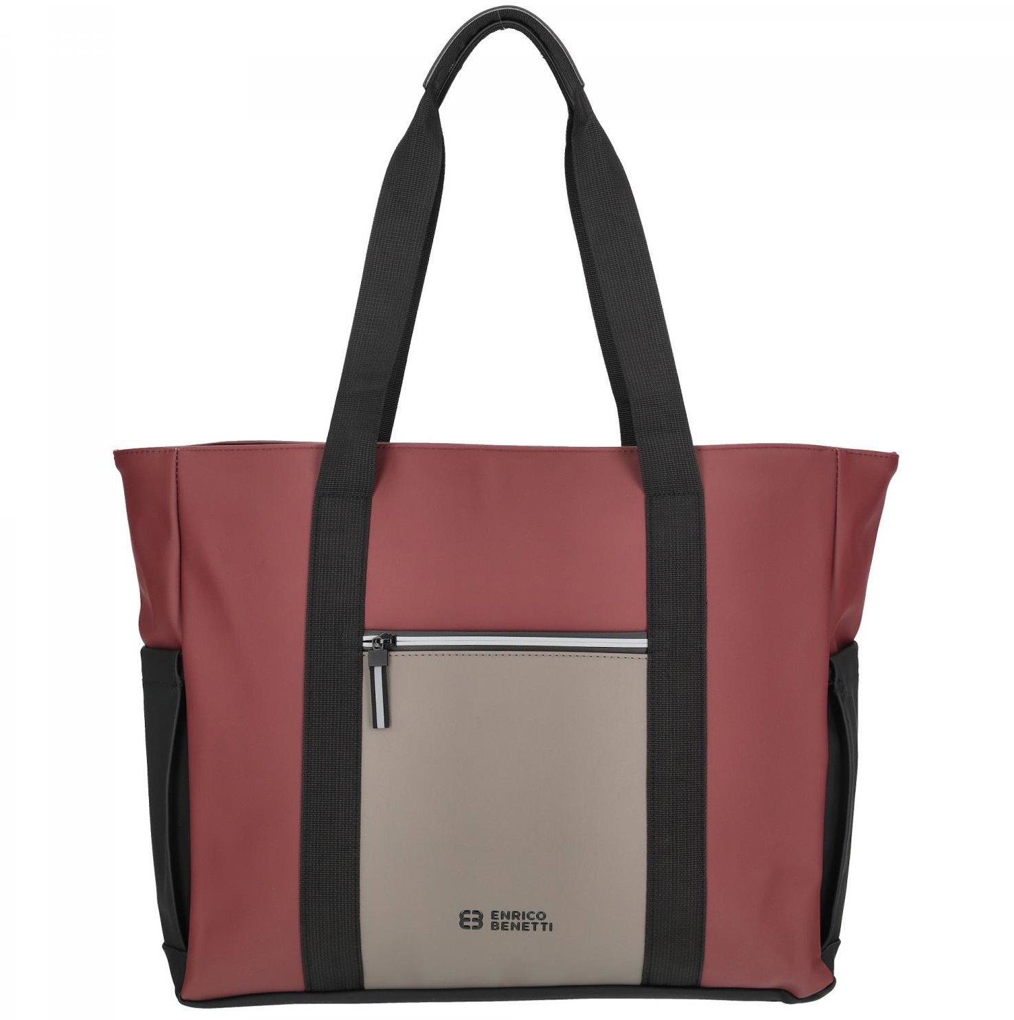 Enrico Benetti Bergen Shopper water - repelent, taupe burgundy