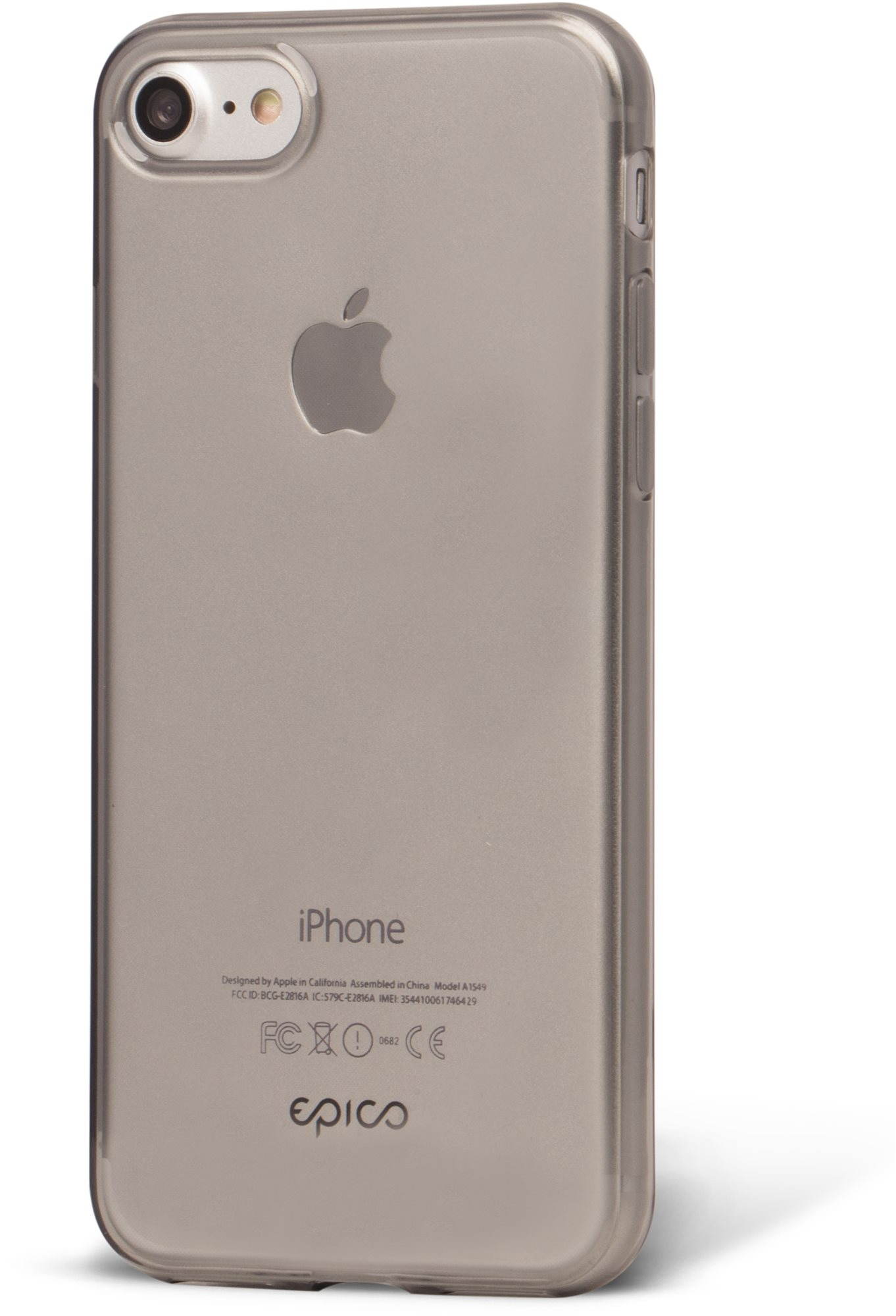 Epico Twiggy Gloss pre iPhone 7/8/SE (2020)/SE (2022) čierny-transparentný