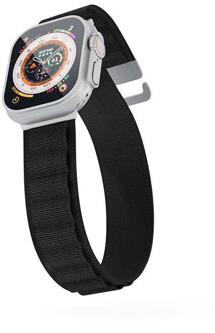 Epico Alpine Loop pásik pre Apple Watch SE/Series 1 – 9 (38/40/41 mm)/10 – 11 (42 mm) – čierny