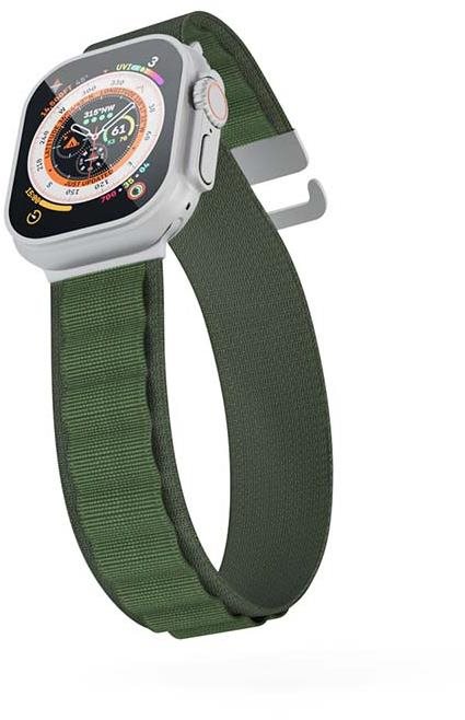 Epico Alpine Loop pásik pre Apple Watch SE/Series 1 – 9 (38/40/41 mm)/10 – 11 (42 mm) – zelený