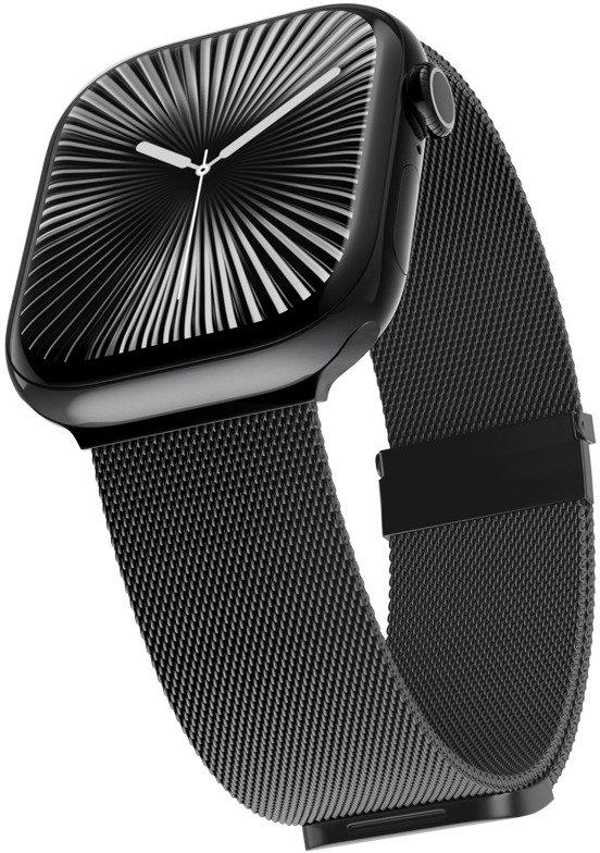 Epico Milanese+ pre Apple Watch SE/Series 1 – 9 (42/44/45 mm)/10 – 11(46 mm)/Ultra (49 mm) – kozmický sivý