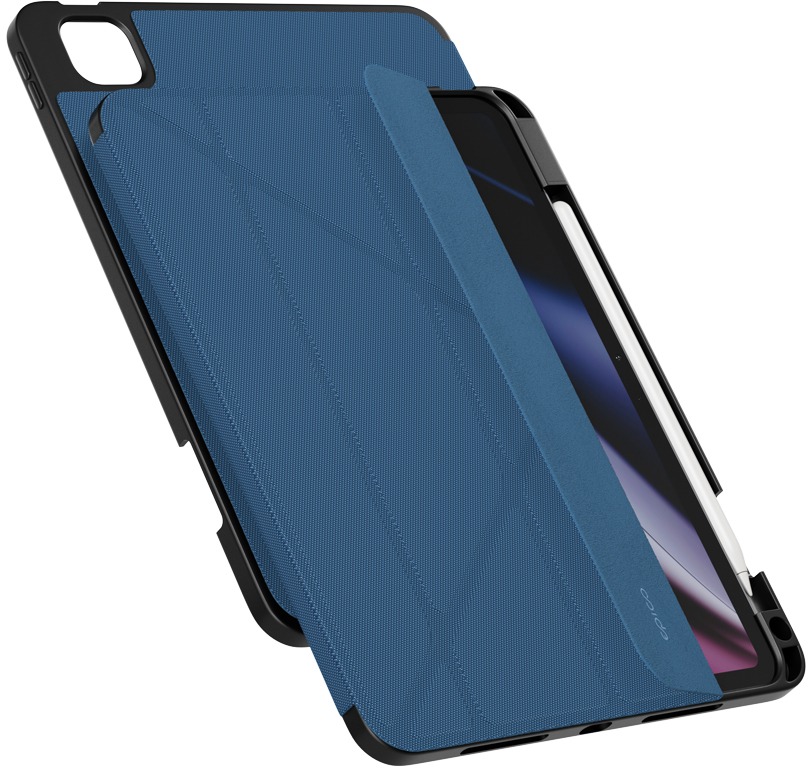 Epico SolidWoven Flip Case iPad Pro 11" (3. – 6. gen)/Air 10,9" (A14 – M1)/Air 11" (M2 – M4) – modréM