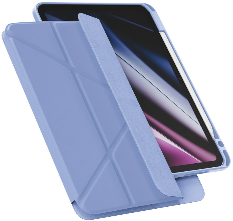 Epico TechGrain Spin 2 in 1 Flip Case pre iPad 10,9" (A14)/11" (A16) – modrý