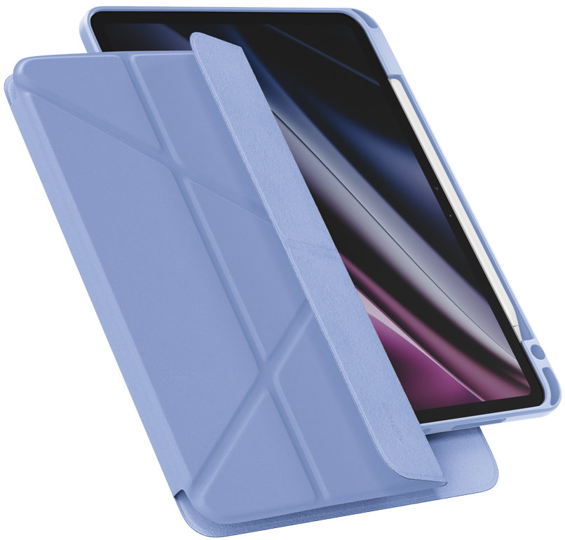Epico TechGrain Spin 2 in 1 Case iPad Pro 11" (3. –6. gen)/Air 10,9" (A14-M1)/Air 11" (M2-M4) – modrý