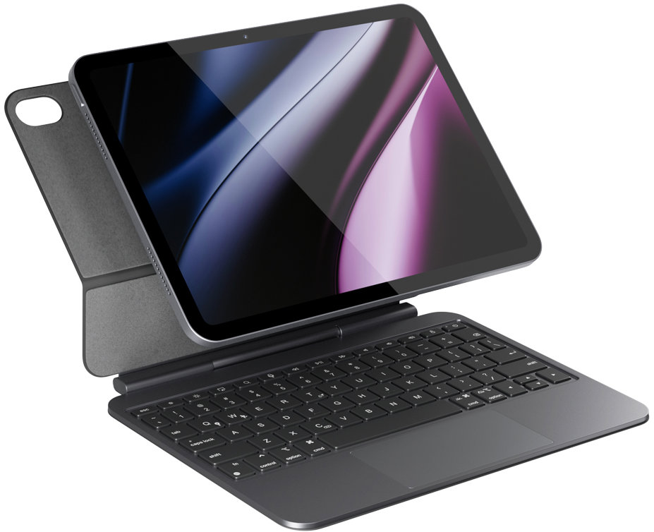 Epico klávesnica s puzdrom EK40 pre iPad Pro 11" (2018 – 2022)/Air 10,9" M1/M2-M3 – DE/kozmické čierne