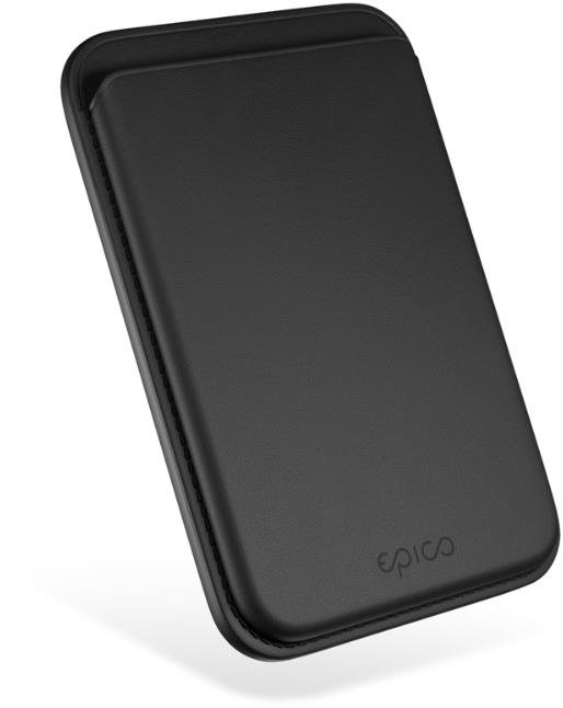 Epico Mag+ Leather Wallet – čierne