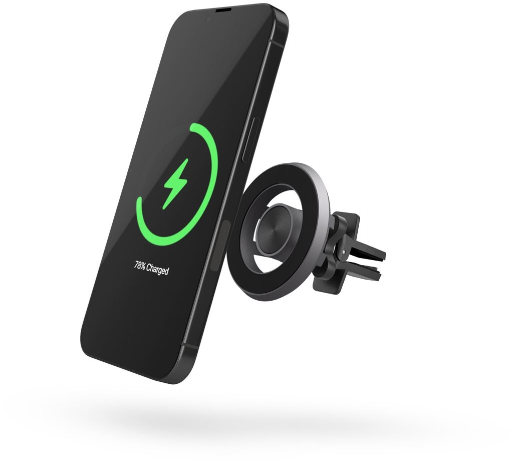 Epico Round Magnetic Car Holder – space gray