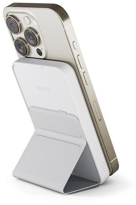 Epico Mag+ power banka so stojanom kapacita batérie 7000 mAh – biela