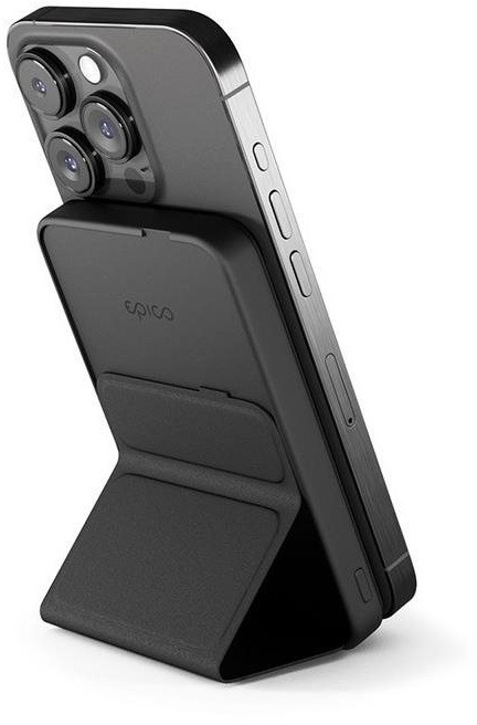 Epico Mag+ power banka so stojanom kapacita batérie 7000 mAh – čierna
