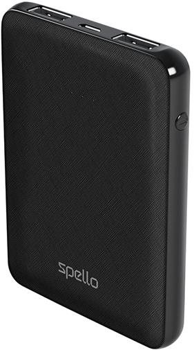 Spello vrecková powerbanka 5000 mAh čierna