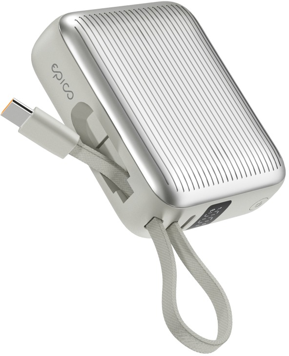 Epico UltraPack 35 W 10000 mAh power banka EP19 – sivá