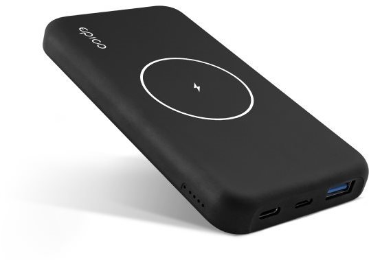 EPICO WIRELESS PD POWER BANK – čierny