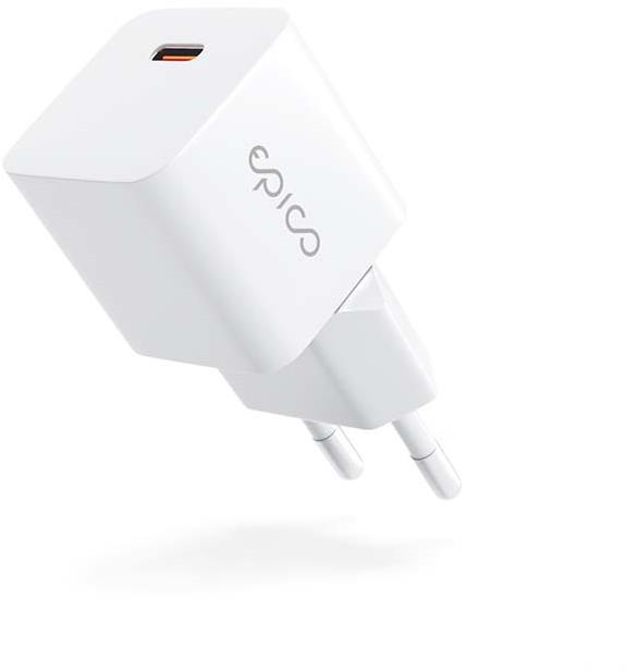 Epico 20W PD mini sieťová nabíjačka II – biela