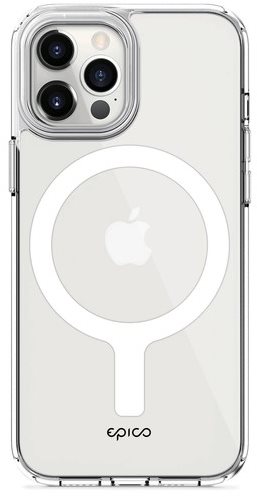 Epico Hero kryt na iPhone 12 Pro Max s podporou uchytenia MagSafe - transparentný