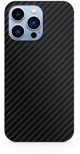 Epico Carbon kryt na iPhone 13 Pro Max s podporou uchytenia MagSafe - čierny