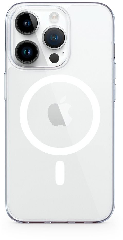 Epico Hero kryt na iPhone 14 Max s podporou uchytenia MagSafe – transparentný