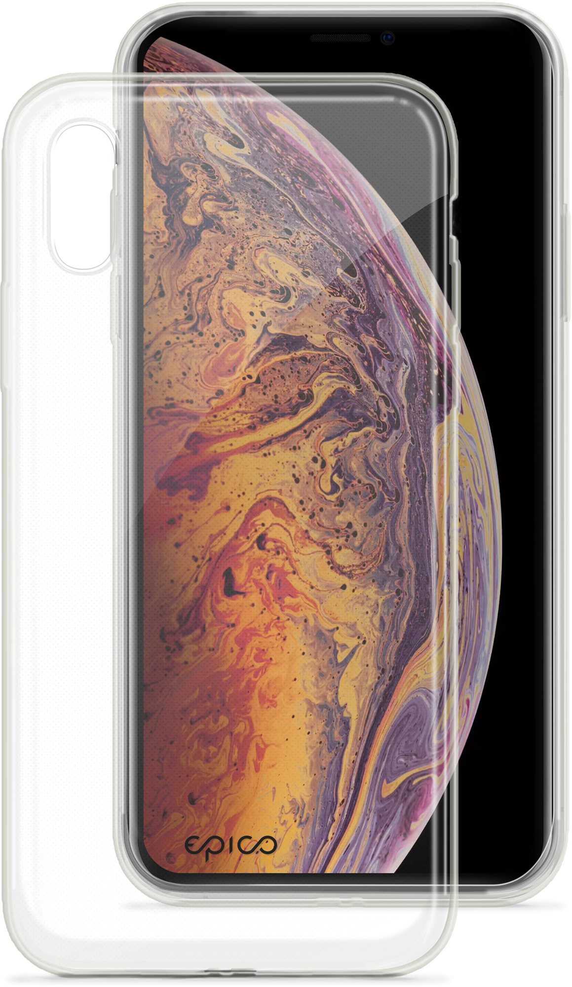Epico Ronny Gloss kryt na Samsung Galaxy A04s – biely transparentný