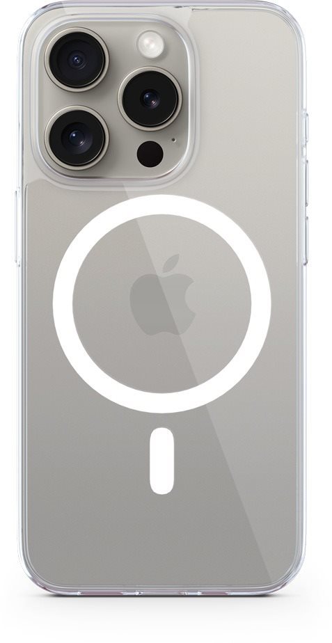 Epico Mag+ Hero kryt na iPhone 15 Pro s podporou MagSafe – transparentný