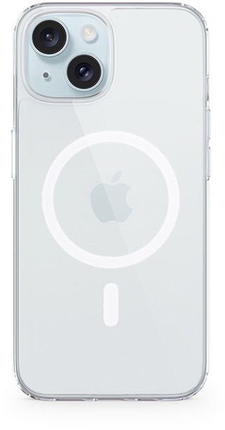 Epico Resolve kryt na iPhone 15 Plus s podporou MagSafe – transparentný