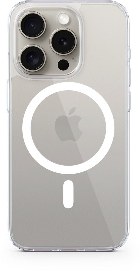 Epico Resolve kryt na iPhone 15 Pro Max s podporou MagSafe – transparentný