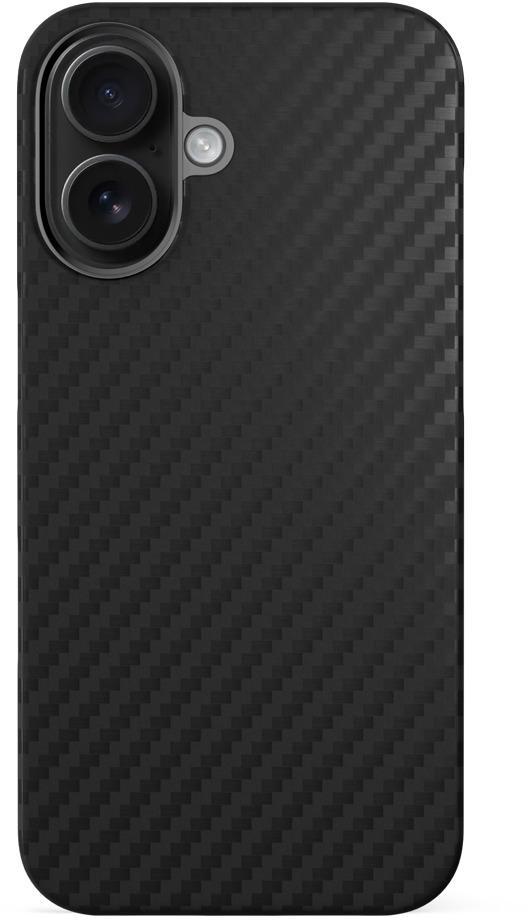 Epico Mag+ Carbon kryt na iPhone 16 – čierny