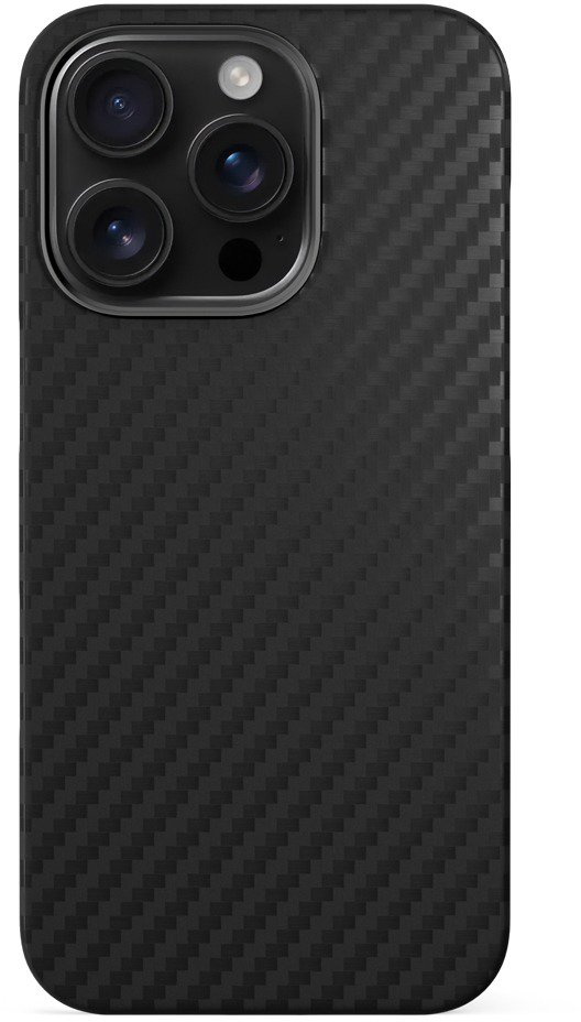 Epico Mag+ Carbon kryt pre iPhone 16 Pro Max – čierny