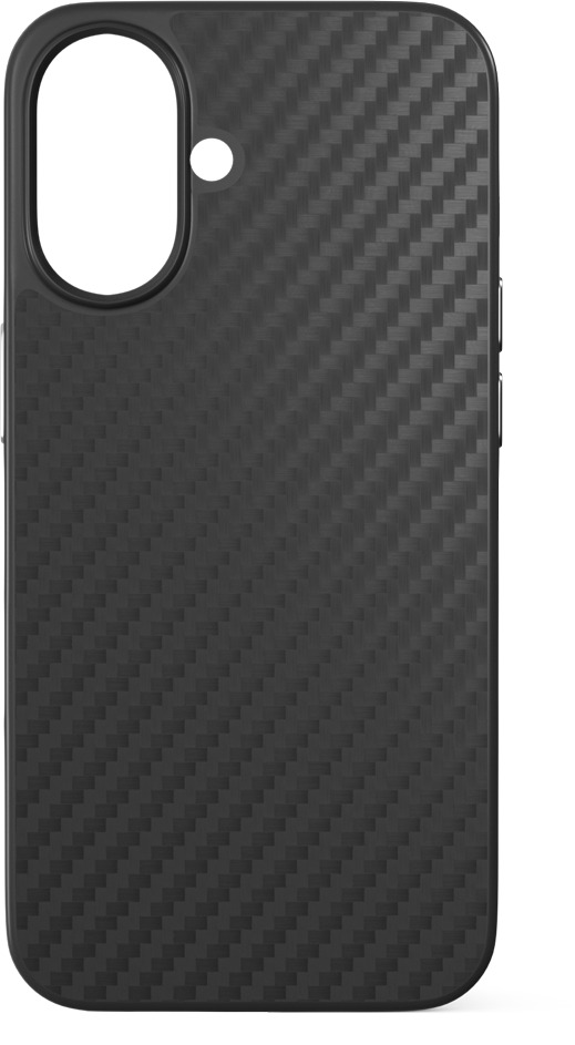 Epico Mag+ Hybrid Carbon kryt iPhone 16 – čierny