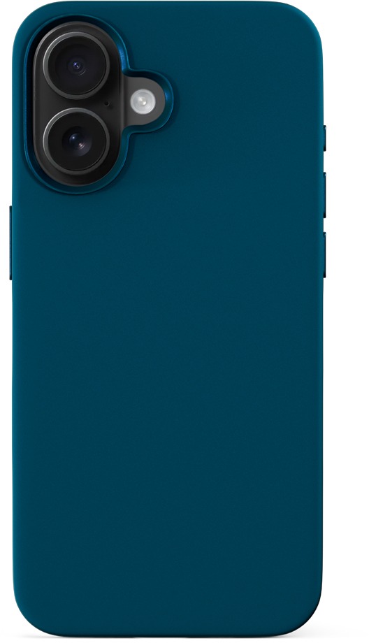Epico Mag+ Silicone Pro kryt iPhone 16 – petrolejový modrý